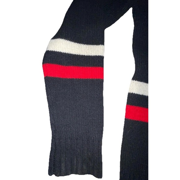 UNIF DIE POSER Sweater 00s Rare Y2K Oversized Intarsia Knit Large - Picture 6 of 9